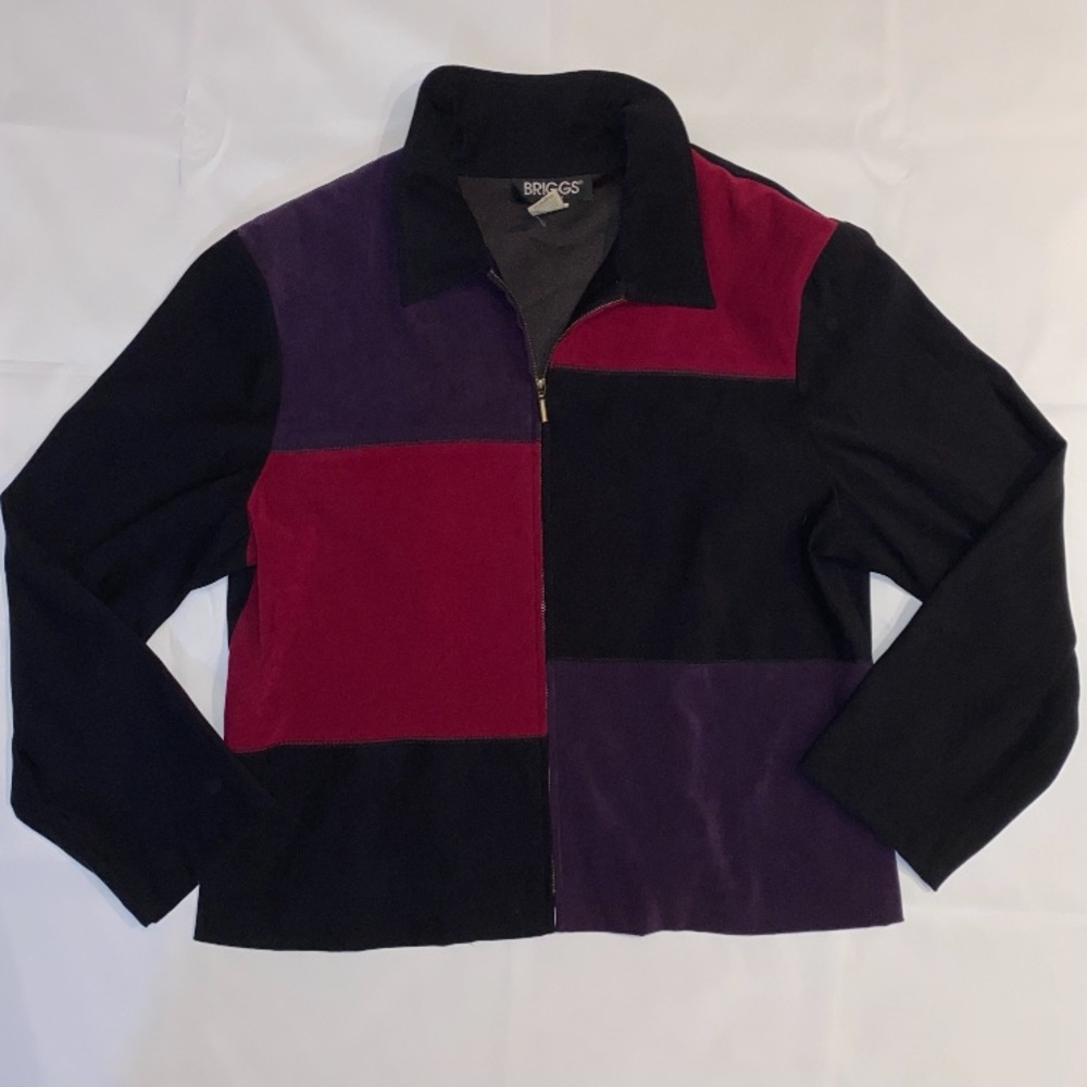 Briggs Vintage Colorblock Blazer Jacket
